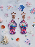 Watercolor Shaking Keychain Bonbon Machine - MPHOnline.com