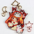 Watercolor Shaking Keychain Corgi in your Mind - MPHOnline.com