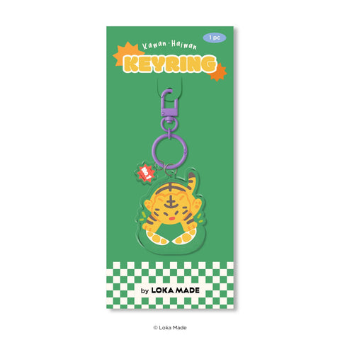 KC-KH01 Keyring Kawan-Haiwan: Tiger