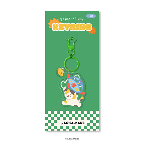 KC-KH04 Keyring Kawan-Haiwan: Cat