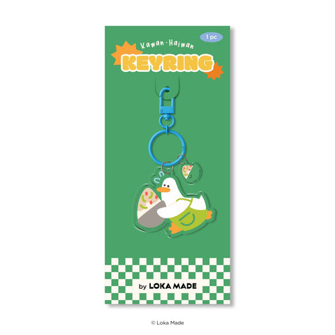 KC-KH07 Keyring Kawan-Haiwan: Duck