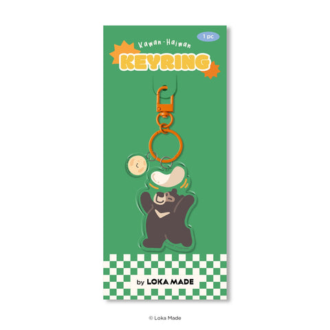 KC-KH08 Keyring Kawan-Haiwan: Sun Bear