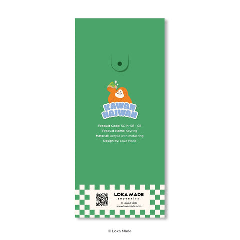 KC-KH01 Keyring Kawan-Haiwan: Tiger
