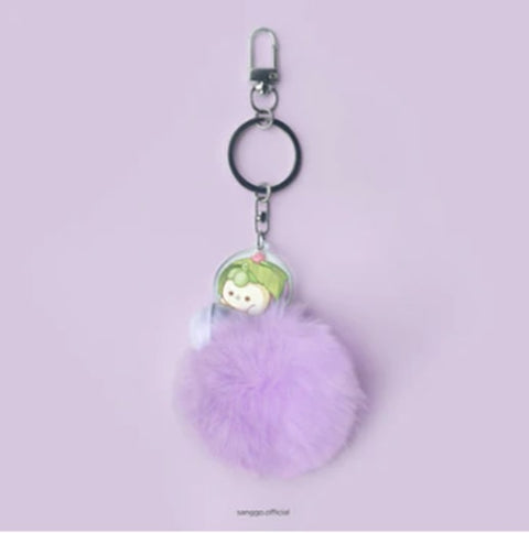 KC908 Sweet Tooth Pom Pom: Papurin Mochi (Purple) - MPHOnline.com