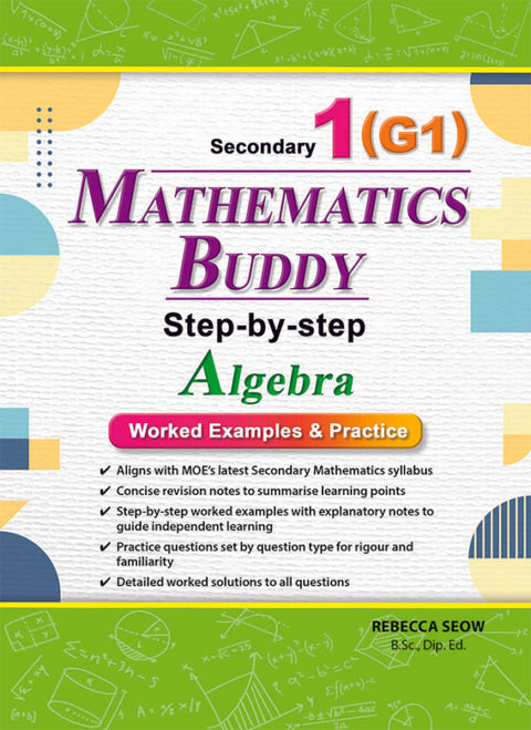 Mathematics Buddy Secondary One(G1) : Step by Step Algebra - MPHOnline.com