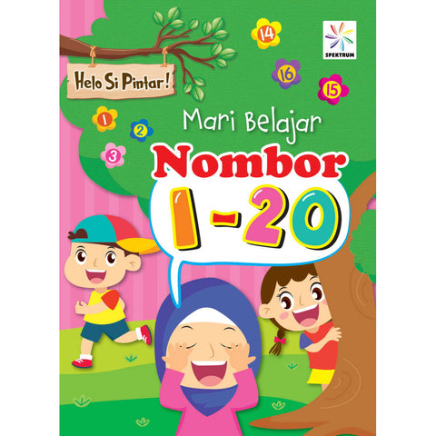 Helo Si Pintar - Mari Belajar Nombor 1-20 - MPHOnline.com