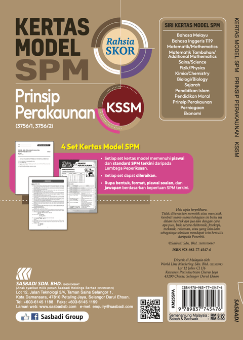 Kertas Model Rahsia Skor SPM Prinsip Perakaunan '25 - MPHOnline.com