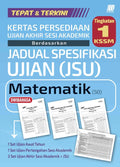 Kertas Persediaan UASA JSU KSSM Matematik Ting. 1 (Bilingual) '25 - MPHOnline.com