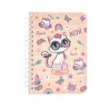 LOTTIE & BO A6 Spiral Notebook - Purrfect Kitty - MPHOnline.com