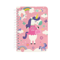 LOTTIE & BO A6 Spiral Notebook - Magical Unicorn - MPHOnline.com
