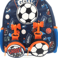 LOTTIE & BO Toddler Backpack - Football Fever - MPHOnline.com