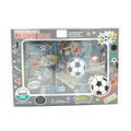 LOTTIE & BO Stainless Steel Bento Box - Football Fever - MPHOnline.com