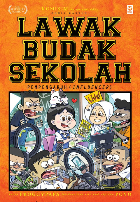 Komik-M: Dunia Kartun - Lawak Budak Sekolah #7: Pempengaruh (2024) - MPHOnline.com