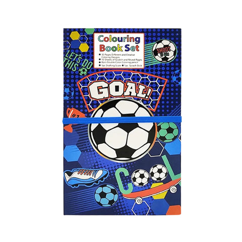 LOTTIE & BO Colouring Book - Football Fever - MPHOnline.com