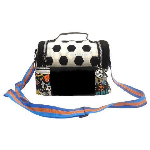 LOTTIE & BO Lunch Bag - Football Fever - MPHOnline.com