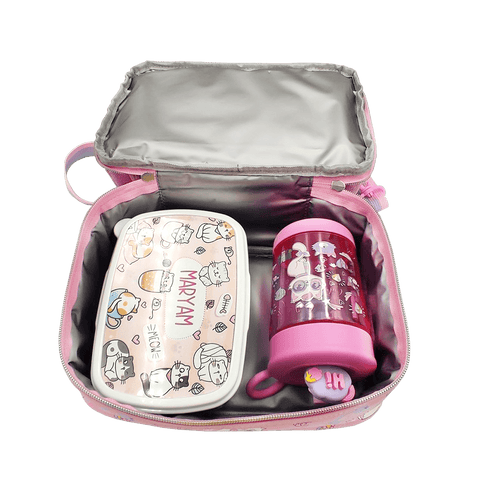 LOTTIE & BO Lunch Bag - Purrfect Kitty - MPHOnline.com