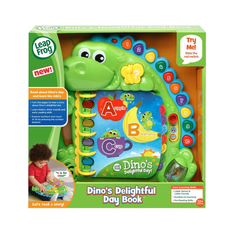 LEAPFROG Dino'S Delightful Day Book (80600500) - MPHOnline.com