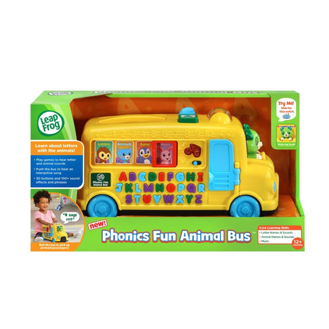 LEAPFROG Phonics Fun Animal Bus (80601300) - MPHOnline.com