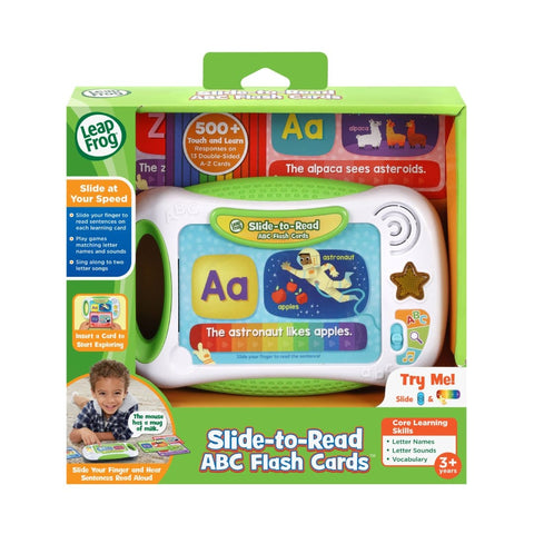 LEAPFROG Slide to Read ABC Flash Cards (616800) - MPHOnline.com