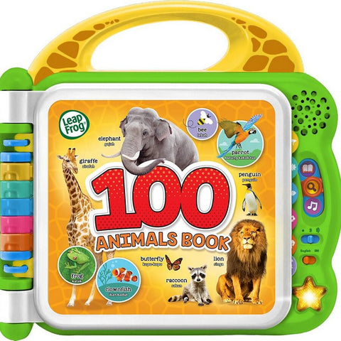 LEAPFROG 100 Animals Book, ENG/BM (609571) - MPHOnline.com