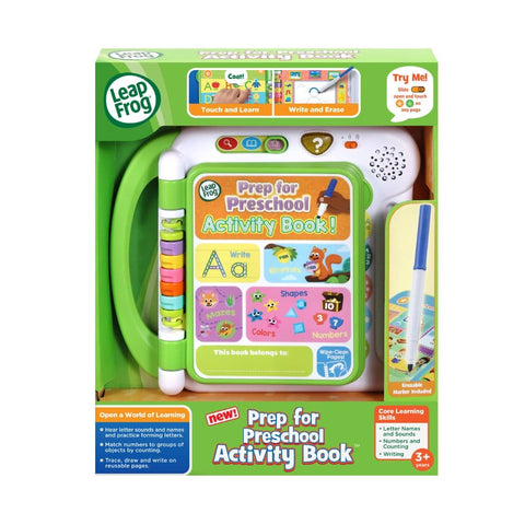 LEAPFROG Prep For Preschool Activity Book (614900) - MPHOnline.com