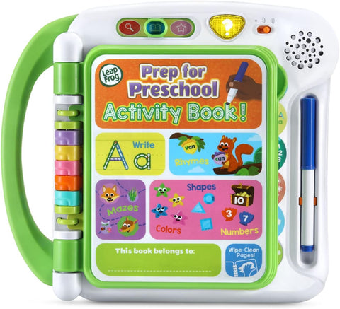 LEAPFROG Prep For Preschool Activity Book (614900) - MPHOnline.com