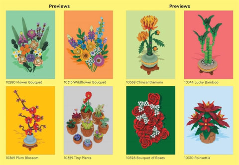 LEGO Botanicals Sticker Art