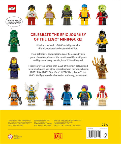LEGO Minifigure A Visual History Updated and Expanded - MPHOnline.com
