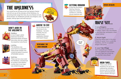 LEGO Ninjago Dragons Rising Adventure Atlas