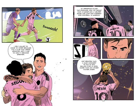 Lionel Messi (Gemini Graphic Novels) - MPHOnline.com
