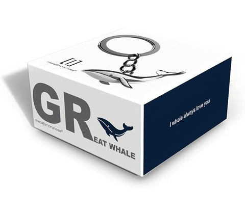 METALMORPHOSE Vectorbox Whale Keyring - MPHOnline.com
