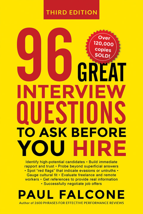 96 Great Interview Questions to Ask Before You Hire (3rd Edition) - MPHOnline.com