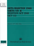 Akta Hasutan 1948 (Akta 15) [Hingga 25hb April 2022] - MPHOnline.com