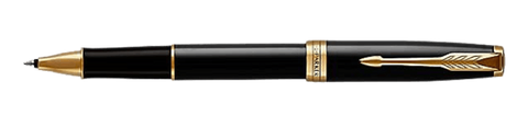 PARKER Sonnet Black GT Rollerball Pen HD TB - MPHOnline.com