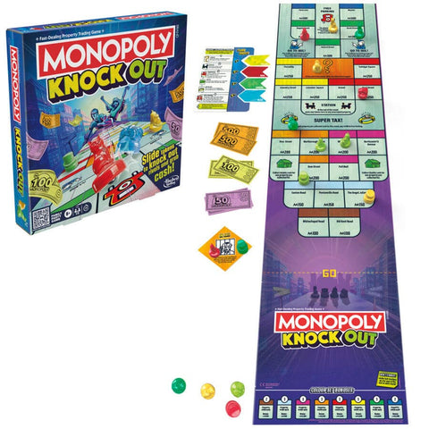 MONOPOLY Knockout Board Game F8995 – MPHOnline.com