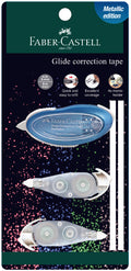 FABER-CASTELL Metallic Glide Correction Tape + 2 Refill - MPHOnline.com