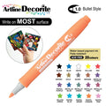 ARTLINE EDF-1 Decorite Marker 1mm-Pastel OR - MPHOnline.com