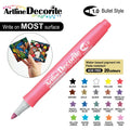 ARTLINE EDFM-1 Decorite Marker Metallic 1mm-Metallic PK - MPHOnline.com
