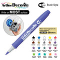 ARTLINE EDF-F Decorite Marker Brush-Pastel PU - MPHOnline.com