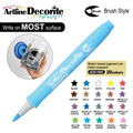 ARTLINE EDF-F Decorite Marker Brush-Pastel BL - MPHOnline.com