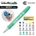 ARTLINE EDF-F Decorite Marker Brush-Pastel GR - MPHOnline.com