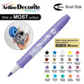 ARTLINE EDFM-F Decorite Marker Metallic Brush-Metallic PU - MPHOnline.com