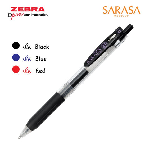 ZEBRA Sarasa Clip 1.0mm JJE15-BK - MPHOnline.com