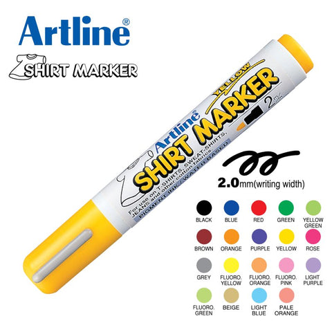 ARTLINE T-Shirt Marker EKT-2-Y - MPHOnline.com