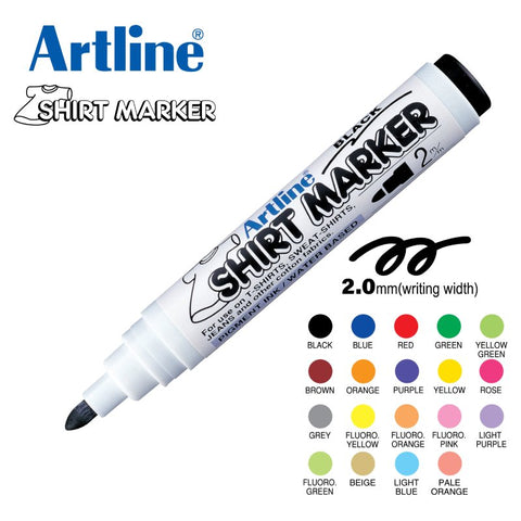 ARTLINE T-Shirt Marker EKT-2-BK - MPHOnline.com