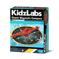 4M-03438 KidzLabs - Giant Magnetic Compass - MPHOnline.com