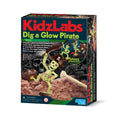 4M-03471 KidzLabs - Dig A Glow Pirate - MPHOnline.com