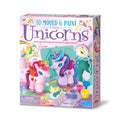 4M-04770 Mould & Paint - 3D Glitterunicorns - MPHOnline.com