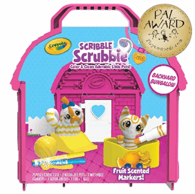 CRAYOLA Scribble Scrubbie Pets Bakyard Bungalow - MPHOnline.com