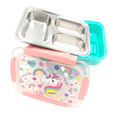 LOTTIE & BO Stainless Steel Bento Box - Magical Unicorn - MPHOnline.com